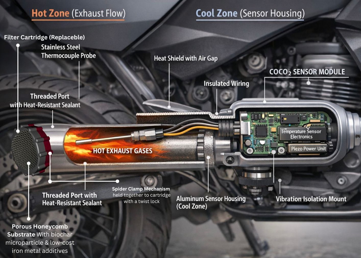 COCO₂ Filter Design